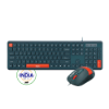 Picture of Rangeela Series Velvet Combo C4 (Wired Deskset)