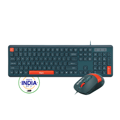 Picture of Rangeela Series Velvet Combo C4 (Wired Deskset)