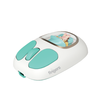 Picture of CuteClicks WB4 (Teal+White)