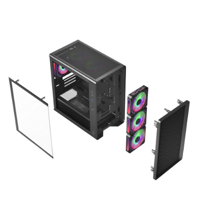 Picture of QuikFINGERS BlazeBolt F4 Gaming Cabinet
