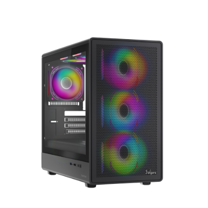 Picture of QuikFINGERS HyperHawk Gaming Cabinet (Black)