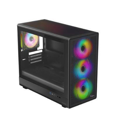 Picture of QuikFINGERS HyperHawk Gaming Cabinet (Black)