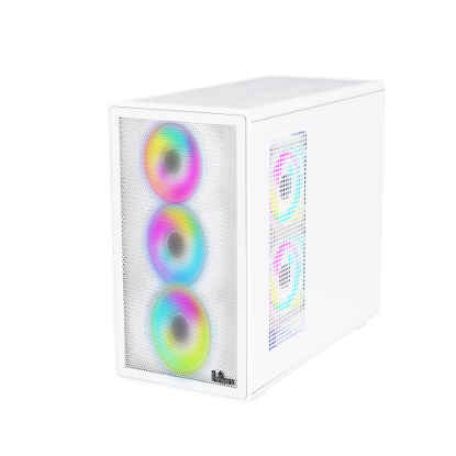 Picture of QuikFINGERS HyperHawk Gaming Cabinet (White)